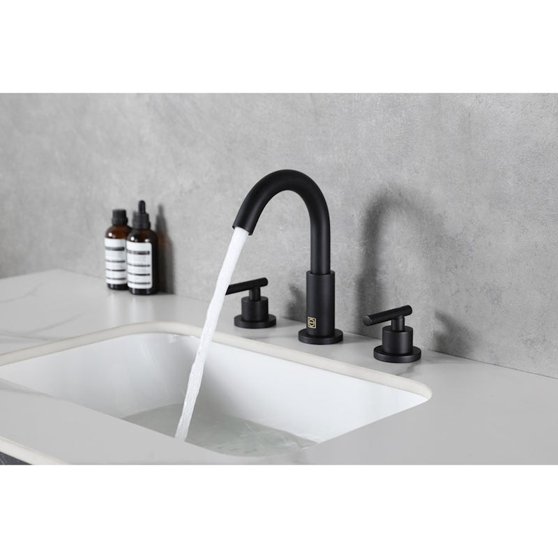 Elegant Lighting Leah Vanity Faucet, Matte Black