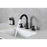 Elegant Lighting Leah Vanity Faucet, Matte Black
