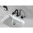 Elegant Lighting Leah Vanity Faucet, Matte Black