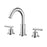 Elegant Lighting Leah Vanity Faucet, Chrome
