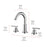 Elegant Lighting Leah Vanity Faucet, Chrome