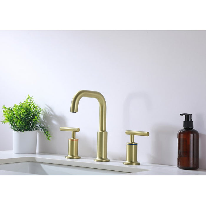 Elegant Lighting Tobias Vanity Faucet, Brushed Gold