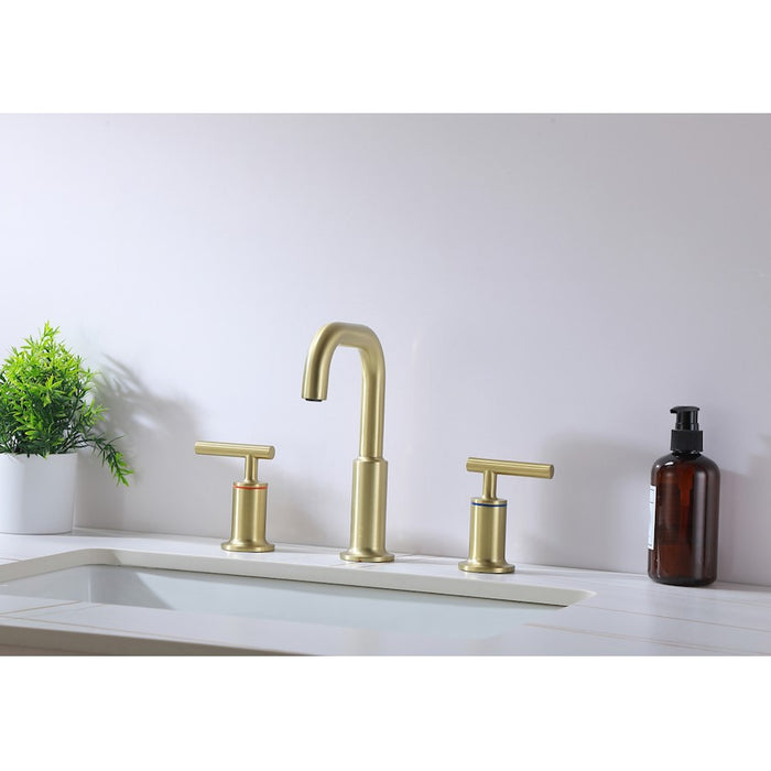 Elegant Lighting Tobias Vanity Faucet, Brushed Gold