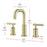 Elegant Lighting Tobias Vanity Faucet, Brushed Gold