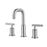 Elegant Lighting Tobias Vanity Faucet, Brushed Nickel