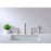 Elegant Lighting Tobias Vanity Faucet, Brushed Nickel