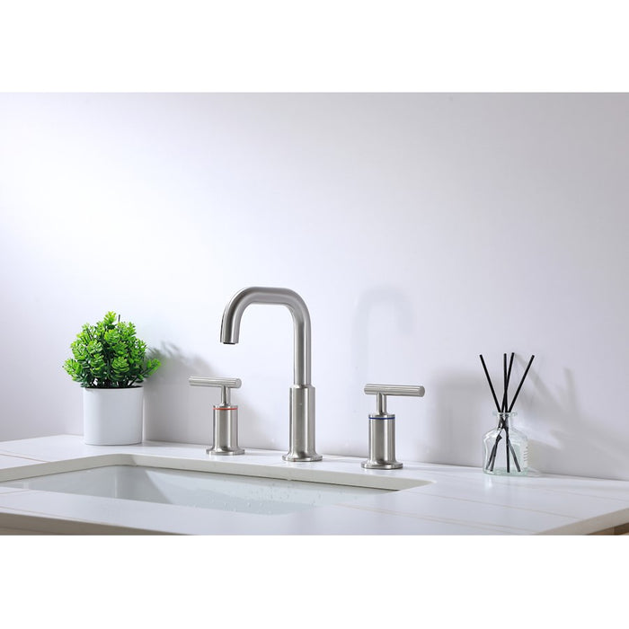 Elegant Lighting Tobias Vanity Faucet, Brushed Nickel