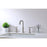Elegant Lighting Tobias Vanity Faucet, Brushed Nickel