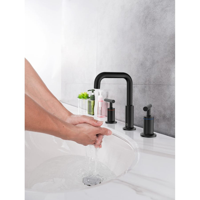 Elegant Lighting Tobias Vanity Faucet, Matte Black