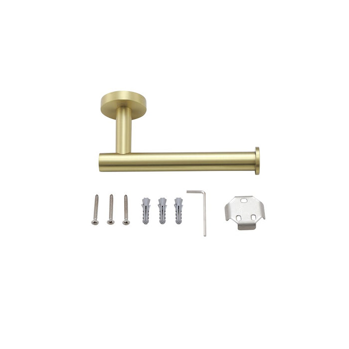 Elegant Lighting Alma 2Pc Bathroom Hardware Set, Brushed Gold