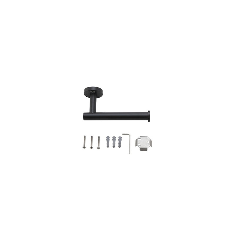 Elegant Lighting Alma 2Pc Bathroom Hardware Set, Matte Black