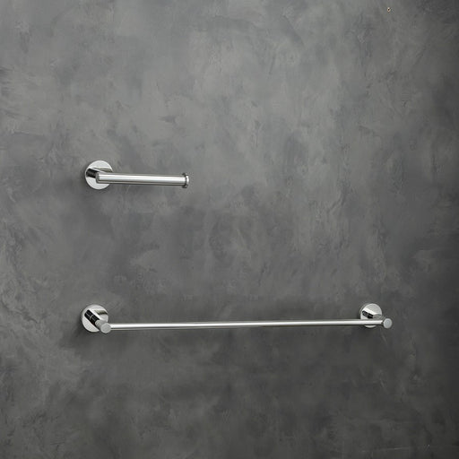 Elegant Lighting Alma 2Pc Bathroom Hardware Set, Chrome