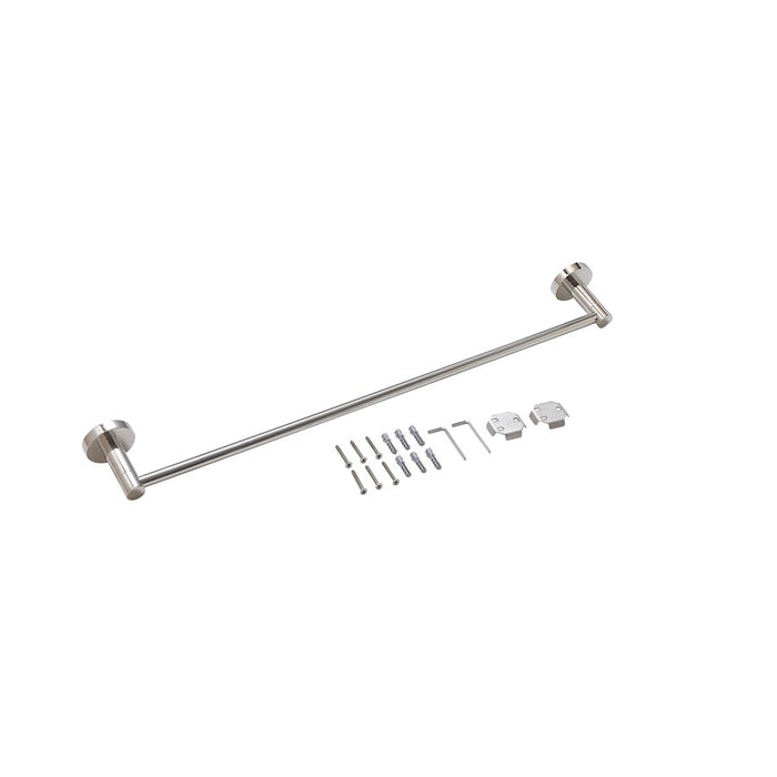 Elegant Lighting Alma 2Pc Bathroom Hardware Set, Chrome