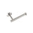 Elegant Lighting Freya 3Pc Bathroom Hardware Set, Brushed Nickel