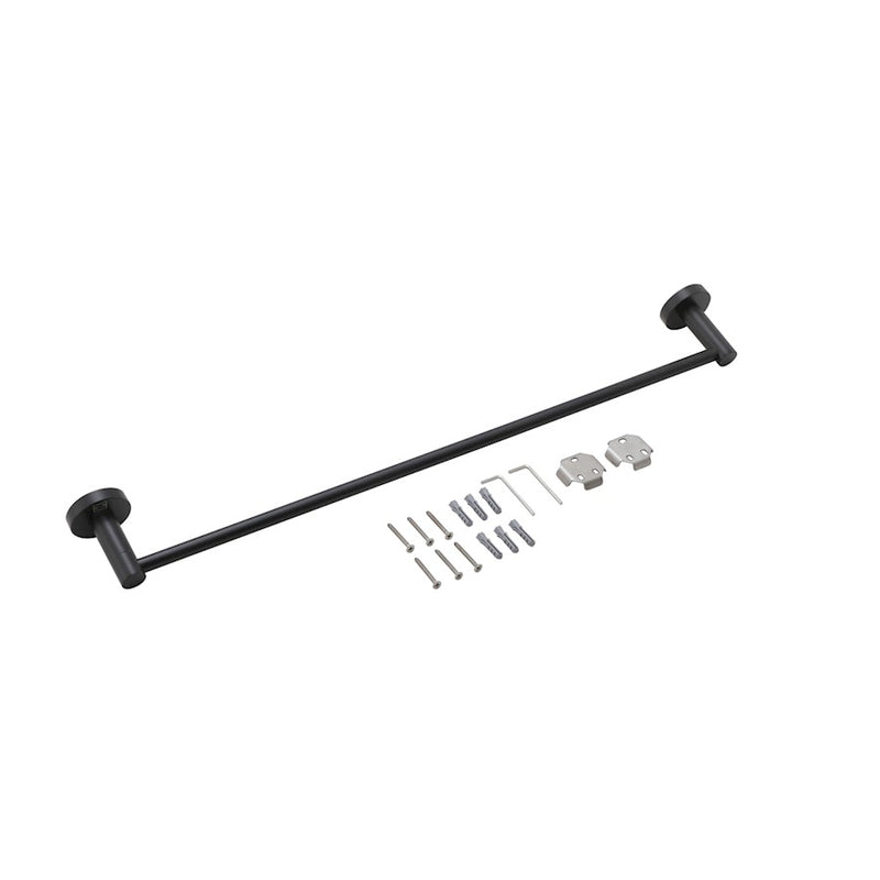 Elegant Lighting Freya 3Pc Bathroom Hardware Set, Matte Black