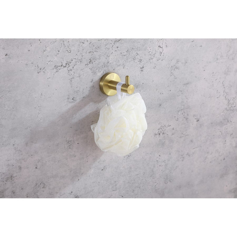Elegant Lighting Freya 4Pc Bathroom Hardware Set, Brushed Gold