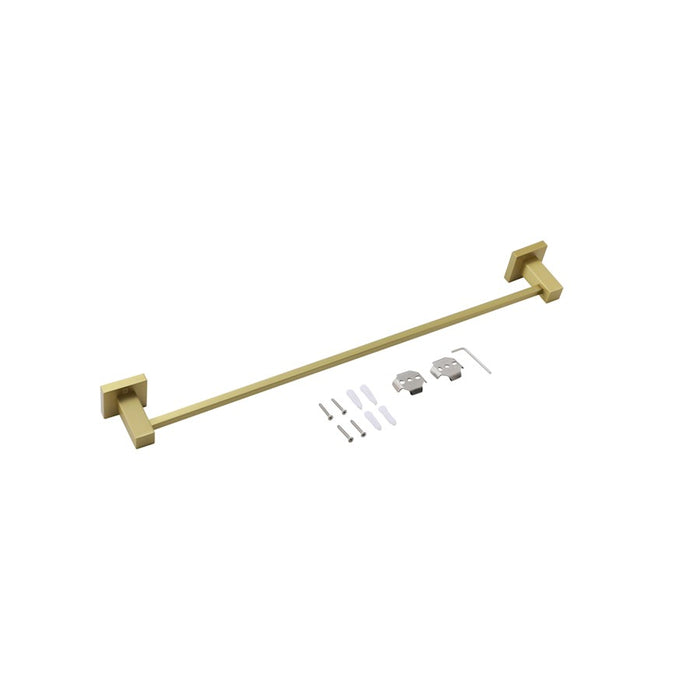 Elegant Lighting Isla 2Pc Bathroom Hardware Set, Brushed Gold