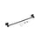 Elegant Lighting Isla 2Pc Bathroom Hardware Set, Matte Black