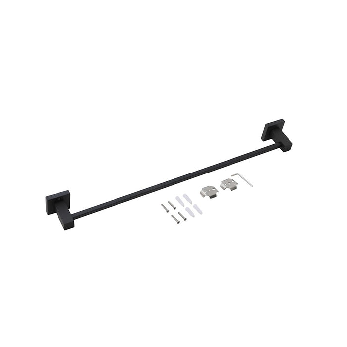 Elegant Lighting Isla 3Pc Bathroom Hardware Set, Black