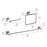 Elegant Lighting Isla 3Pc Bathroom Hardware Set, Brushed Nickel