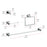 Elegant Lighting Isla 4Pc Bathroom Hardware Set, Chrome