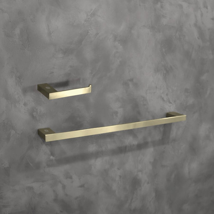 Elegant Lighting Sofia 2Pc Bathroom Hardware Set, Brushed Gold