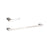 Elegant Lighting Sofia 2Pc Bathroom Hardware Set, Brushed Nickel