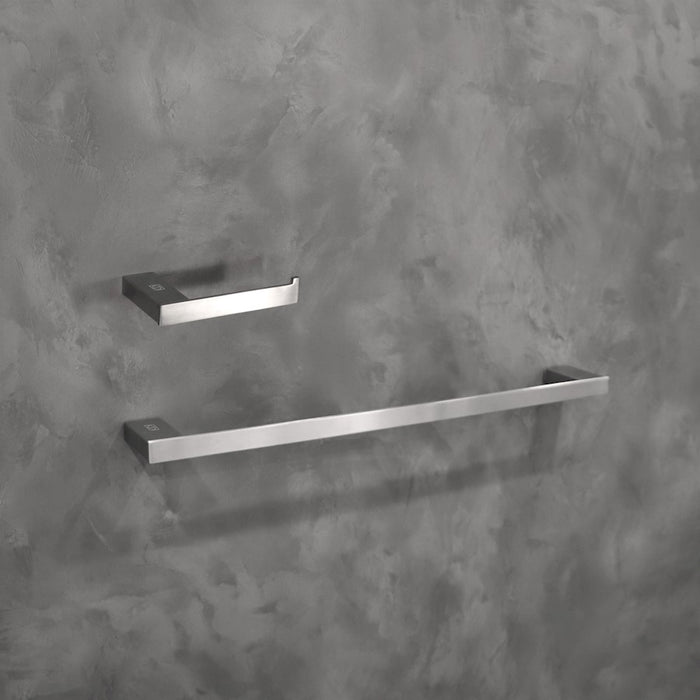 Elegant Lighting Sofia 2Pc Bathroom Hardware Set, Brushed Nickel