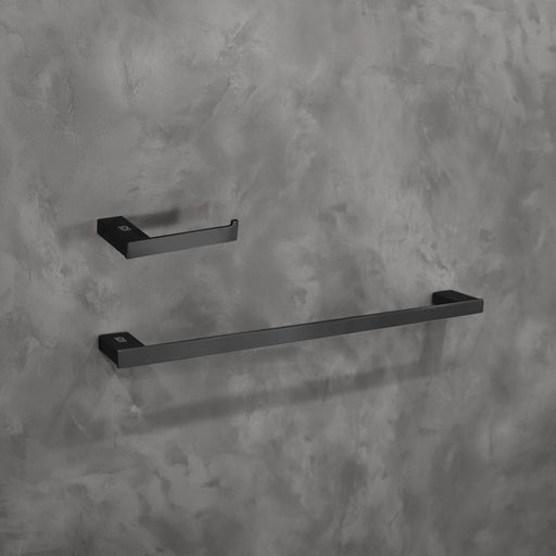 Elegant Lighting Sofia 2Pc Bathroom Hardware Set, Matte Black