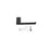 Elegant Lighting Sofia 2Pc Bathroom Hardware Set, Matte Black