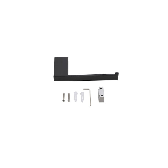 Elegant Lighting Sofia 2Pc Bathroom Hardware Set, Matte Black