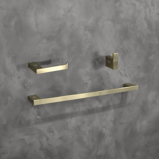 Elegant Lighting Sofia 3Pc Bathroom Hardware Set, Gold
