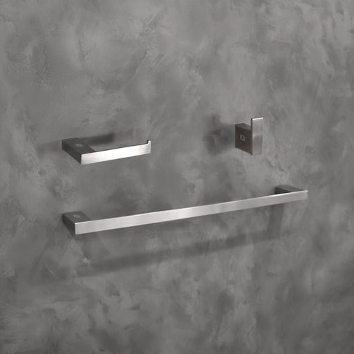 Elegant Lighting Sofia 3Pc Bathroom Hardware Set, Nickel
