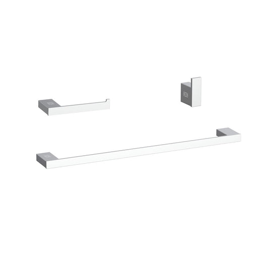 Elegant Lighting Sofia 3Pc Bathroom Hardware, Chrome