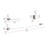 Elegant Lighting Sofia 3Pc Bathroom Hardware, Chrome