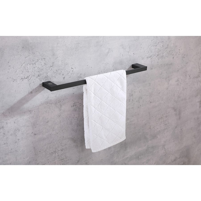Elegant Lighting Sofia 3Pc Bathroom Hardware Set, Matte Black