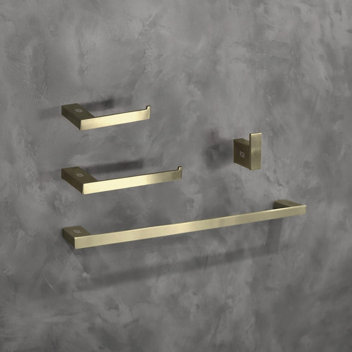 Elegant Lighting Sofia 4Pc Bathroom Hardware Set, Gold