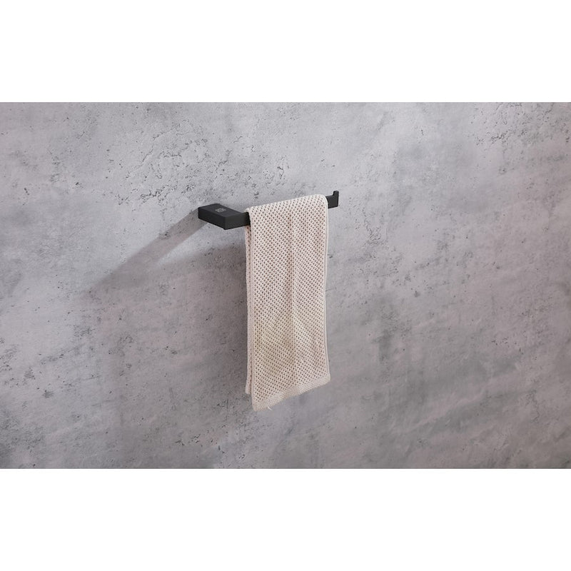 Elegant Lighting Sofia 4Pc Bathroom Hardware Set, Matte Black