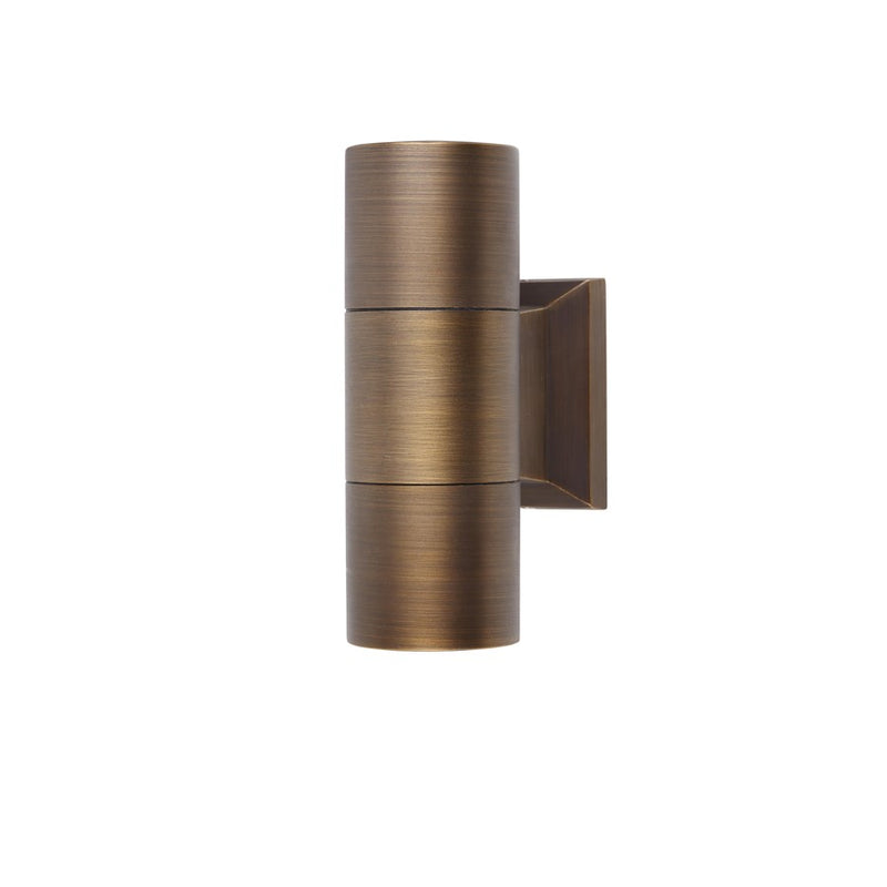 Elitco Lighting Aera 2 Lt Landscape Wall, Antique Brass