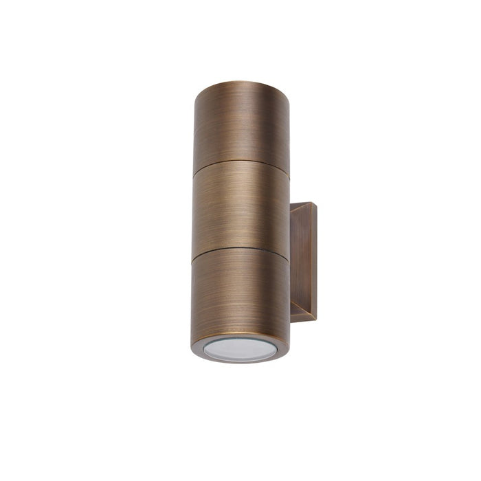Elitco Lighting Aera 2 Lt Landscape Wall, Antique Brass