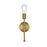 Living District Keely 1 Light 4.5" Wall Sconce, Satin Gold