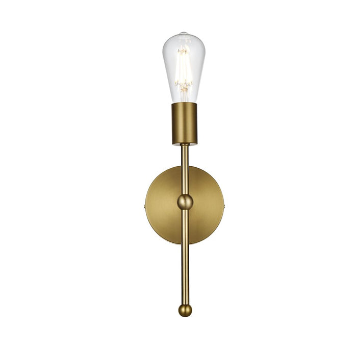 Living District Keely 1 Light 4.5" Wall Sconce, Satin Gold