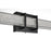 Living District Ivaan 1 Light 24" Wall Sconce, Black/Clear
