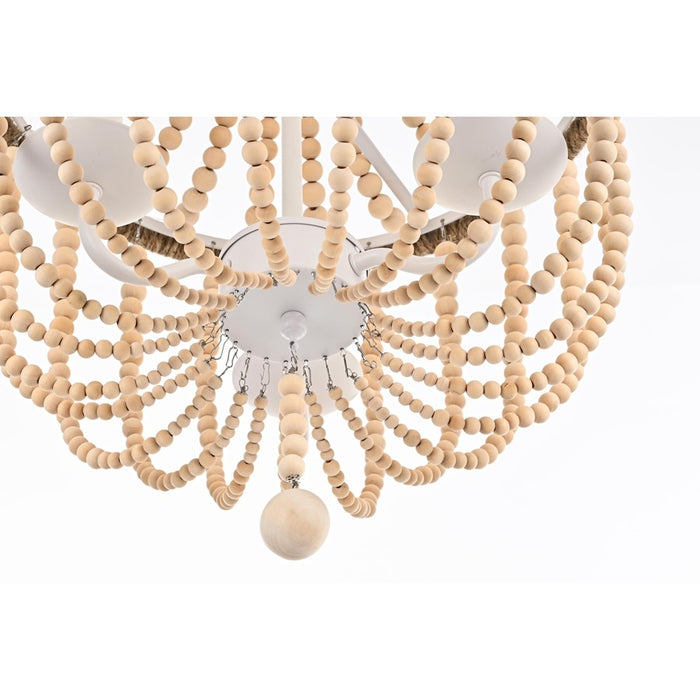 Living District Jolie 3 Light 16" Pendant, Beige