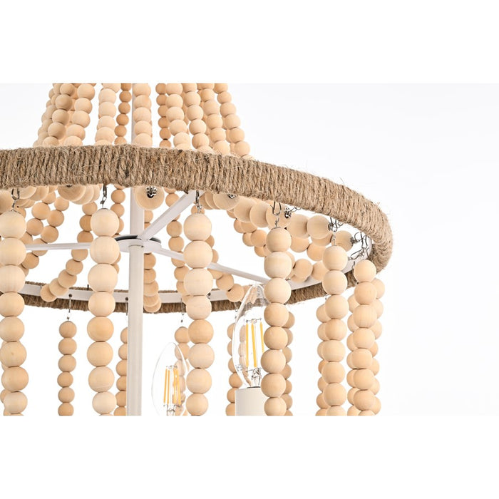 Living District Jolie 3 Light 16" Pendant, Beige