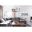 Elegant Lighting Willa 6 Light 26" Pendant, Black