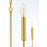 Elegant Lighting Willa 6 Light 26" Pendant, Brass