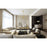 Elegant Lighting Willa 6 Light 26"L Pendant, Brass