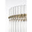 Living District Paulina 4 Light 20" Chandelier, Satin Gold
