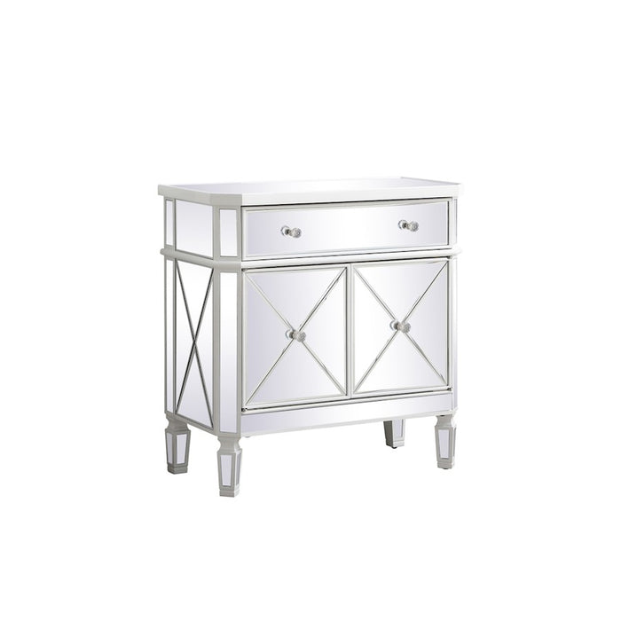 Elegant Decor Contempo 32" Cabinets, Antique White